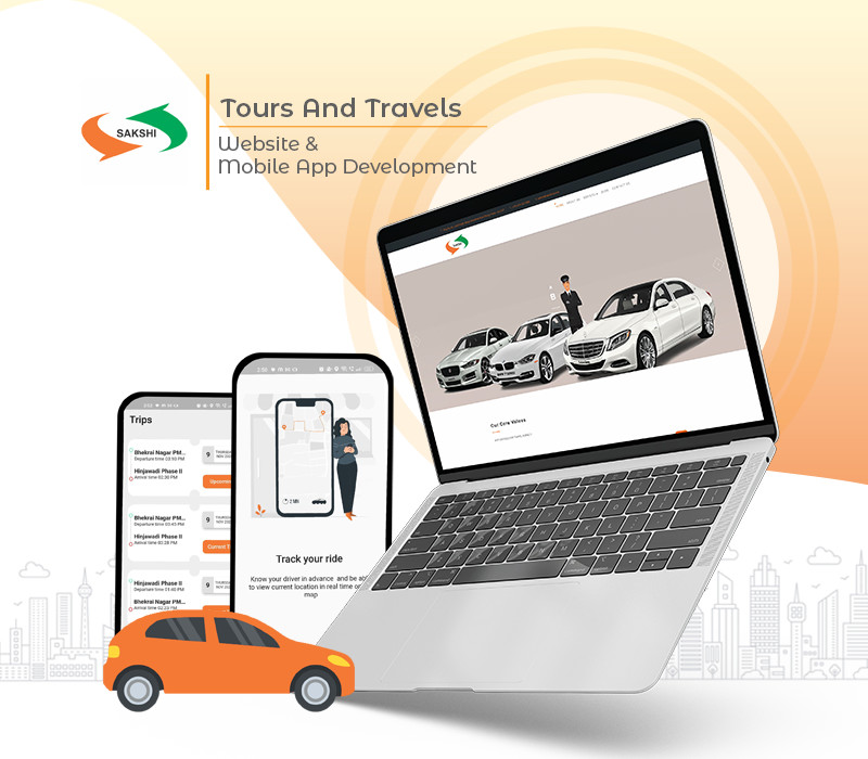 Sakshi Tours Services - Website and Mobile App Development